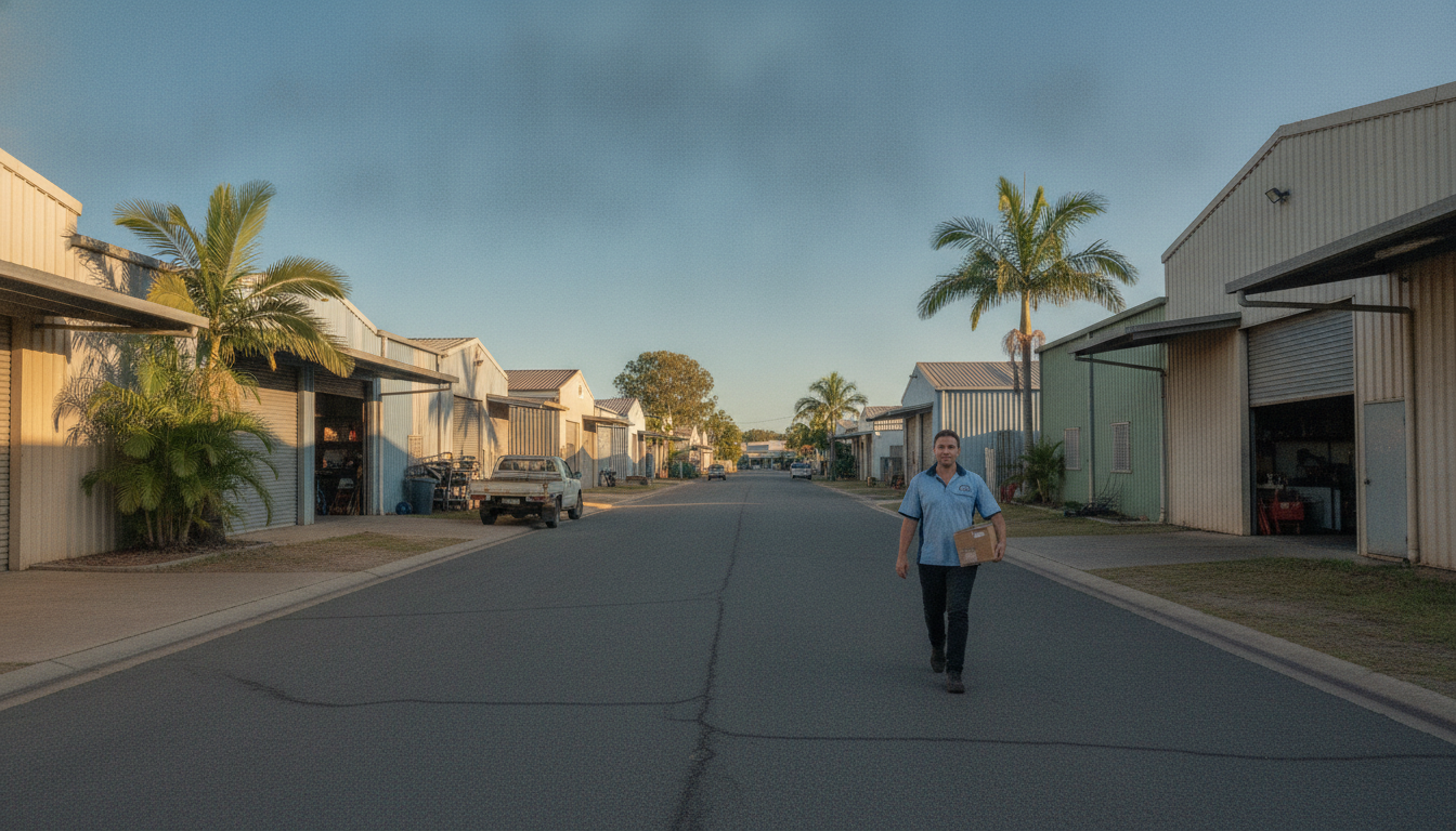 Local street scene in Narangba, Queensland